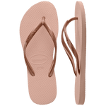 HAVAIANAS Slim Flip Flops - Ballet Rose