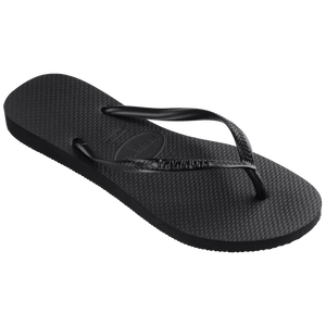 HAVAIANAS Slim Flip Flops - Black