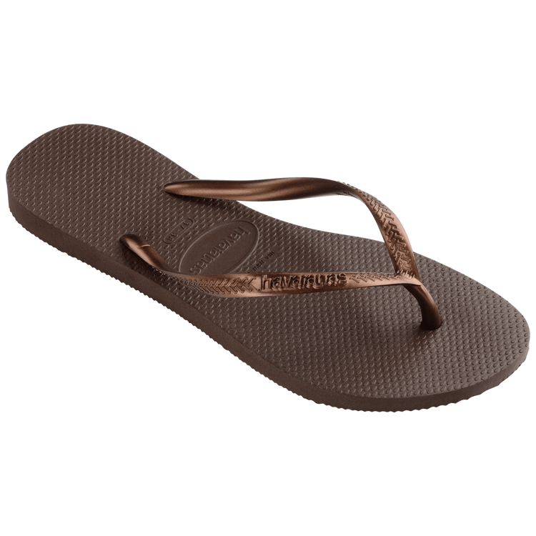 Havaianas dark shops brown