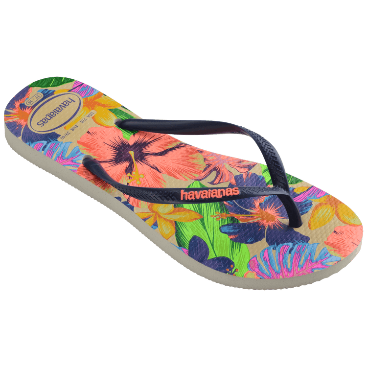 HAVAIANAS Slim Floral Neon sandal