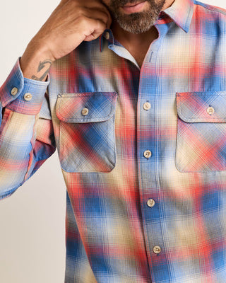PENDLETON Beach Shack Shirt - Blue/Red Plaid
