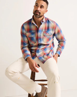 PENDLETON Beach Shack Shirt - Blue/Red Plaid