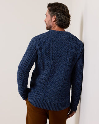 PENDLETON Wool Fisherman Crew in Navy Dongel