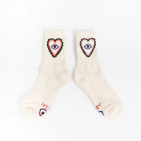 Heart Eye Socks