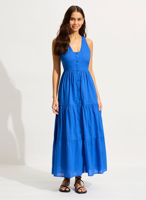 SEAFOLLY Button Down Maxi dress