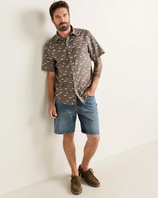 PENDLETON Shoreline Shirt - Grey Fish