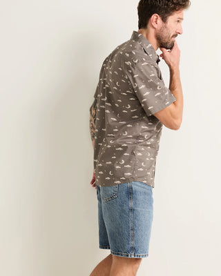 PENDLETON Shoreline Shirt - Grey Fish