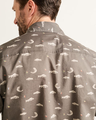 PENDLETON Shoreline Shirt - Grey Fish