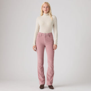 LEVIS 725 High-Rise Bootcut in Woodrose Corduroy