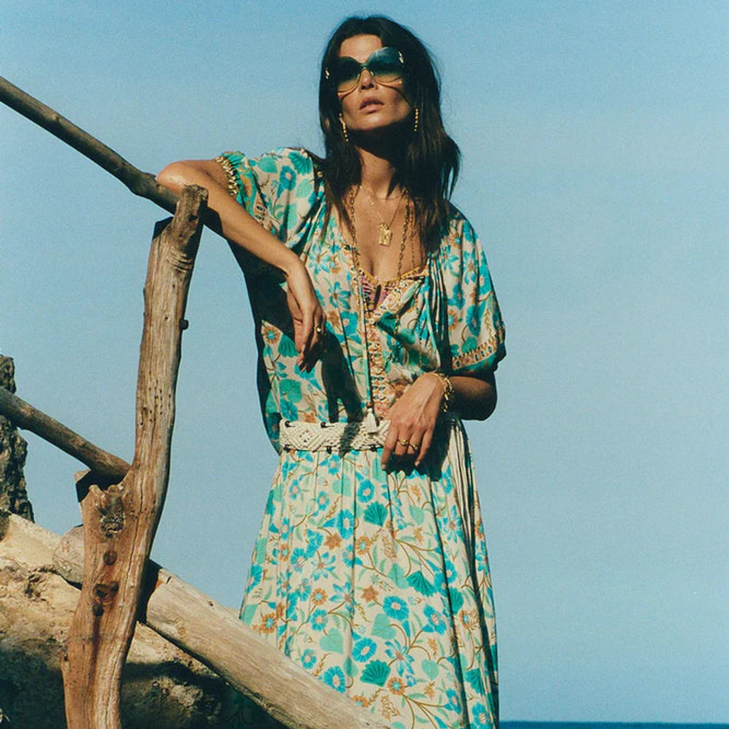 FREE PEOPLE Ciella Maxi Dress - New England Combo The Salty Babe FREE PEOPLE Ciella Maxi Dress - New England Combo The Salty Babe