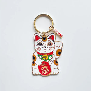 Maneki Neko keychain