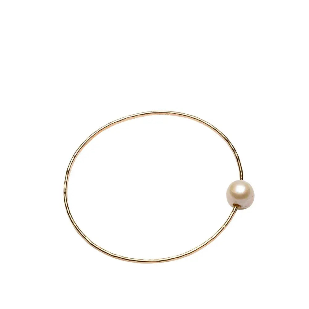 White Pearl Harbor Bangle