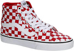 VANS SK8-Hi Decon VR3 checkerboard red sneakers