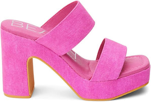 MATISSE Gem Platform Sandal - Magenta