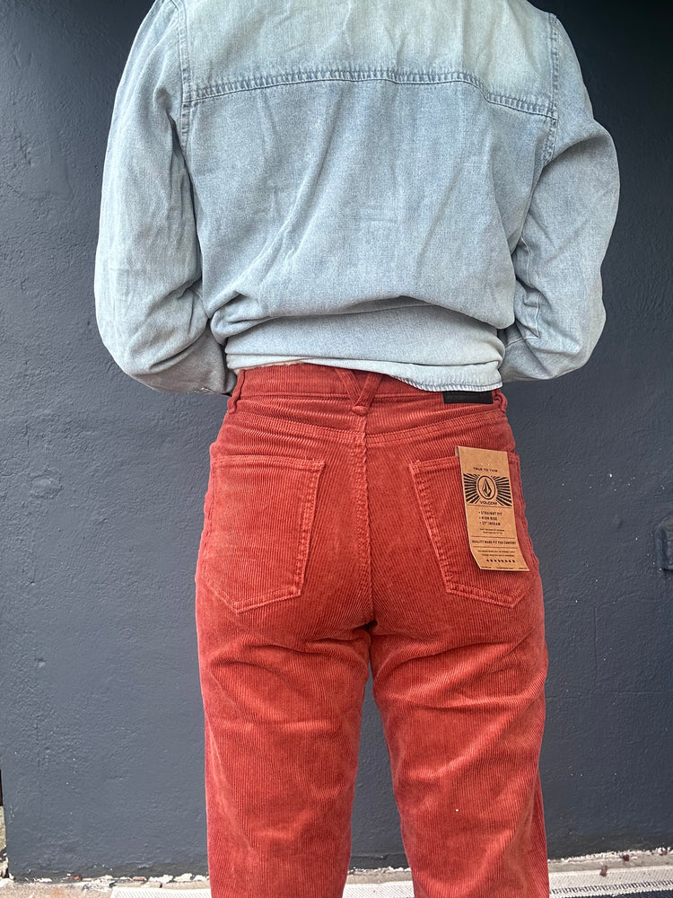 VOLCOM Stoned Straight Corduroy Pants