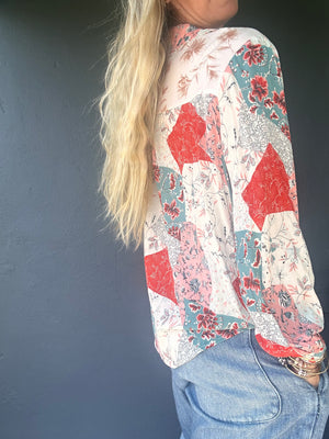 Boho Beats long sleeve shirt