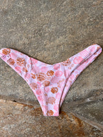 Shell Print Cheeky V bikini bottom
