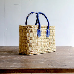 Small Blue Handled Gift Tote