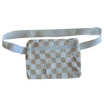 Sand Checker hip pack belt bag