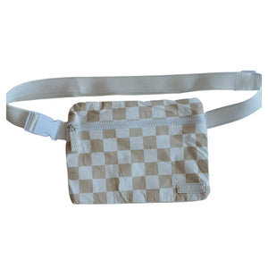 Sand Checker hip pack belt bag