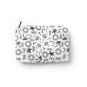 Prints & Checks water resistant pouch