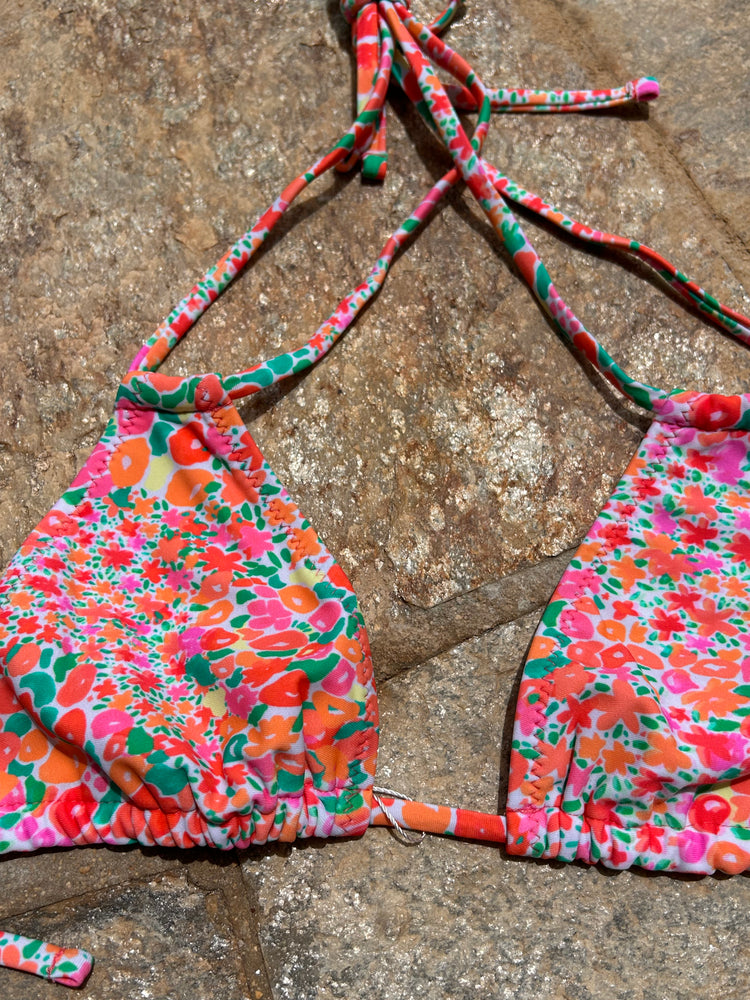 Summer Love12 Split Halter Tri bikini top