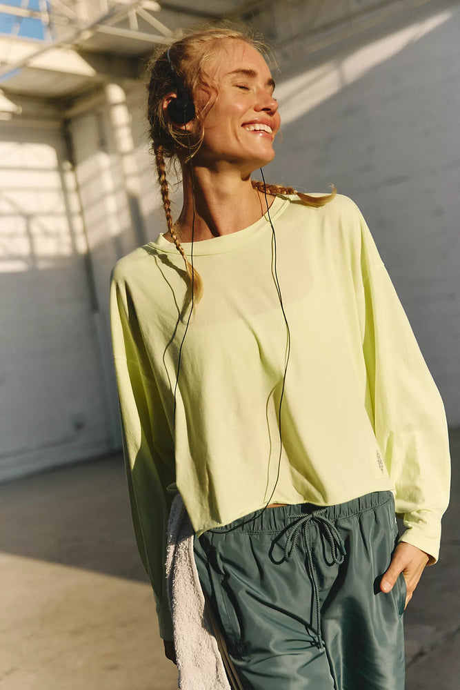 FREE PEOPLE Inspire Layer - Sour Green