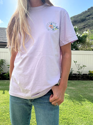 Coastal Club Lilac tee