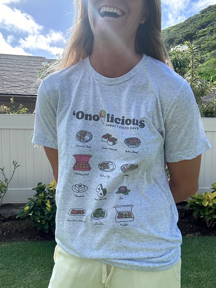 Onoliscious Hawaii's Favorite foods tee