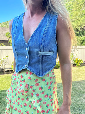 Vintage Denim Vest