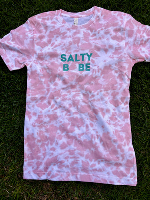 SB Arch Mommy & Me Tees & Onesies-Rose Tie Dye