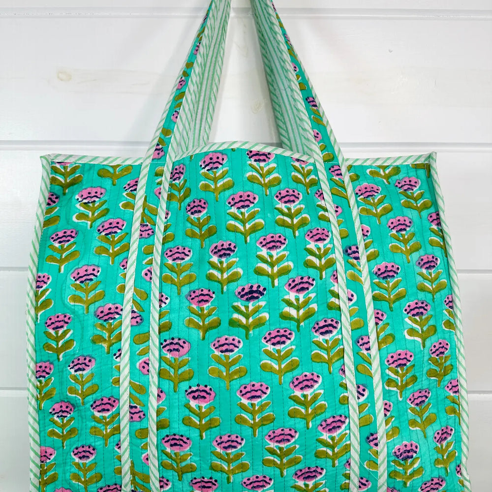 Quilted Tote Bag