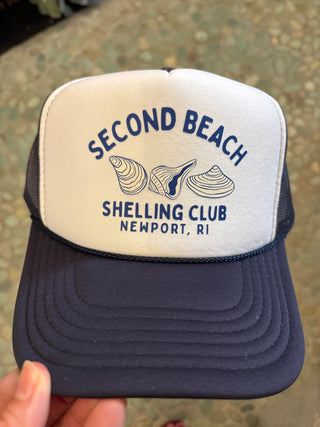 Second Beach Shelling Club Trucker Hat