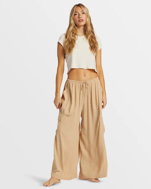 BILLABONG Beach Babe Cargo pant-Khaki