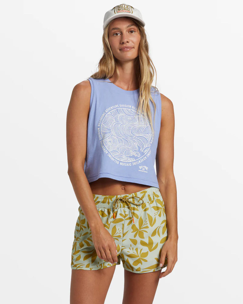 BILLABONG New Adventure printed short-Misty Meadow