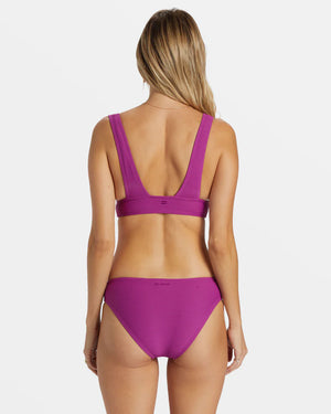 BILLABONG Remi Plunge Bikini Top - Berry Bliss