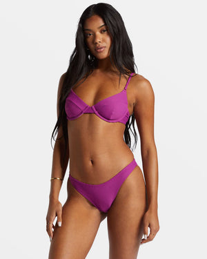 BILLABONG Tanlines Hike Bikini Bottoms - Berry Bliss