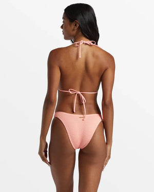 BILLABONG Summer High Hike bikini bottom-Peach Tart