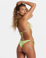 Billabong Tanlines Tie Side Tanga Bikini Bottoms