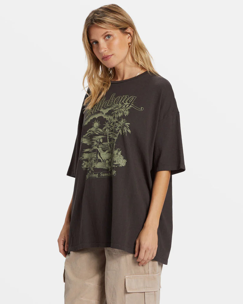 BILLABONG Sending Love Oversized tee