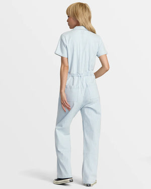 RVCA Spring Shift stripe jumpsuit