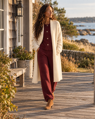The Laurel Longline Cardigan - Alpaca
