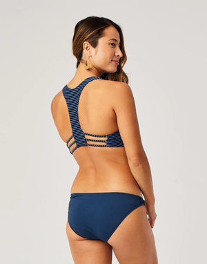 CARVE DESIGNS Laguna bikini bottom-Navy