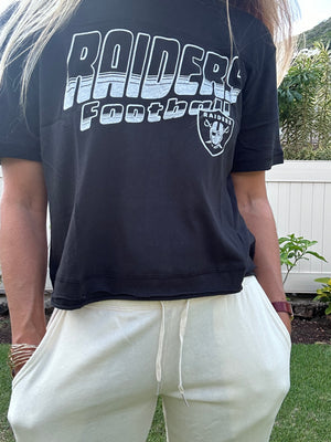 Raiders Champ cropped tee