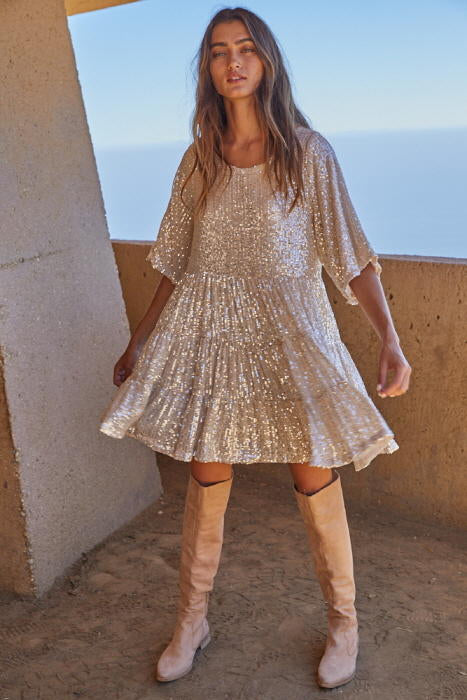 Make Magic Sequin Dress