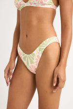 RHYTHM Marloe Floral hi cut bikini bottom