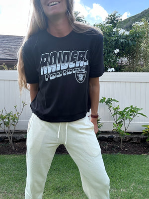 Raiders Champ cropped tee