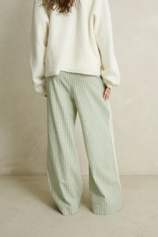 RHYTHM Kirri Check Pant in Green
