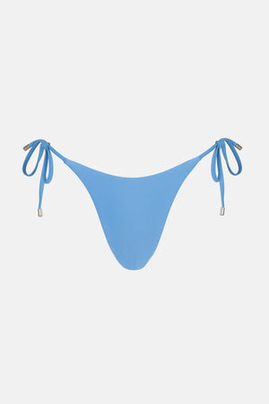 RHYTHM Classic tie side bikini bottom-Blue