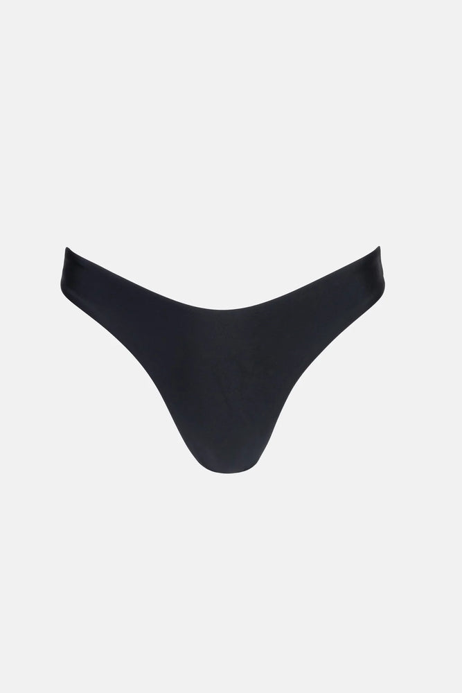 RHYTHM Classic Hi Cut bikini bottom-Black